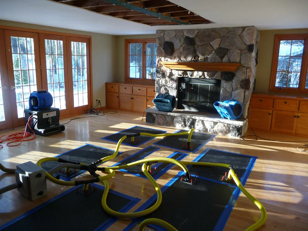 water damage restoration